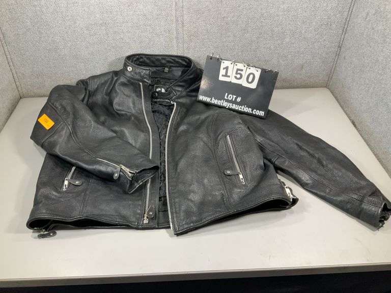 LEATHER BIKE JACKET FMC XXL