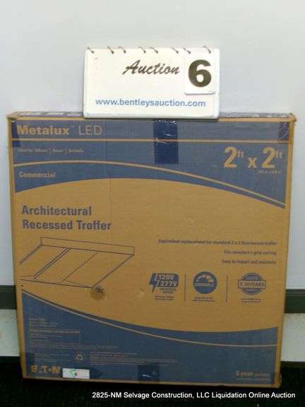 EATON 2' X 2' METALUX RECESSED TROFFER