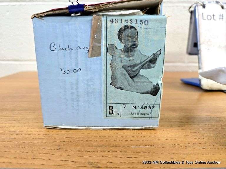 LLADRO: ANGEL NEGRO