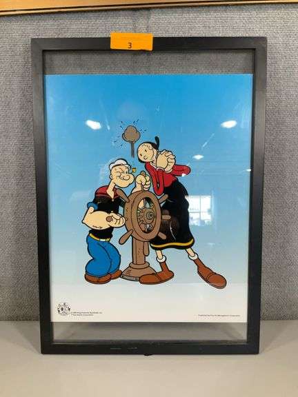 KING FEATURES 1999 LIMITED EDITION "AT THE CAPTAINS WHEEL"