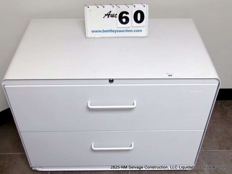 POPPIN 2-DRAWER LATERAL FILE