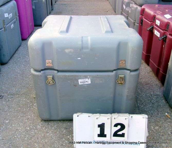 HARDIGG GRAY CASE, 18" X 15" X 18"
