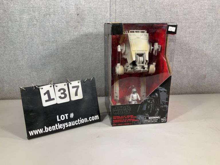 STAR WARS IMPERIAL AT-ST WALKER W/ DRIVER