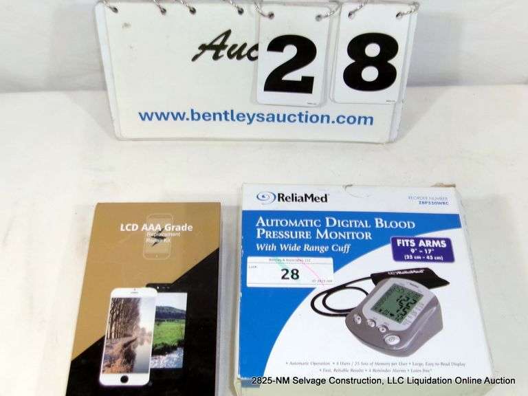RELIAMED AUTO DIGITAL BLOOD PRESSURE MONITOR