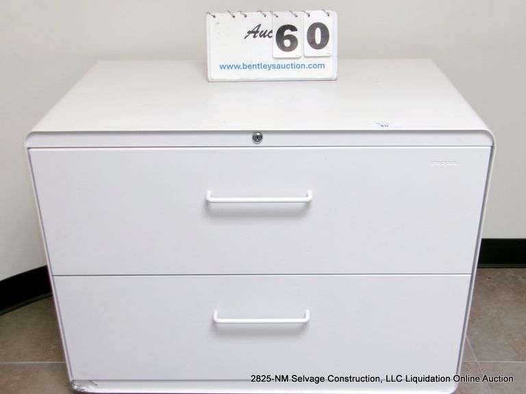 POPPIN 2-DRAWER LATERAL FILE