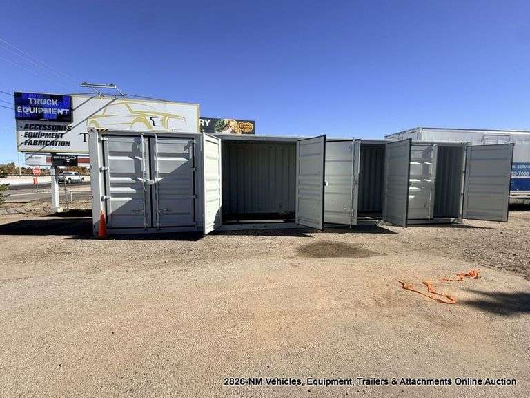 2025 IR 40' 4-DOOR CUBE CONTAINER W/ 4 SIDE DOORS, MMPU 106962 5, MODEL: IRC**NO TITLE**