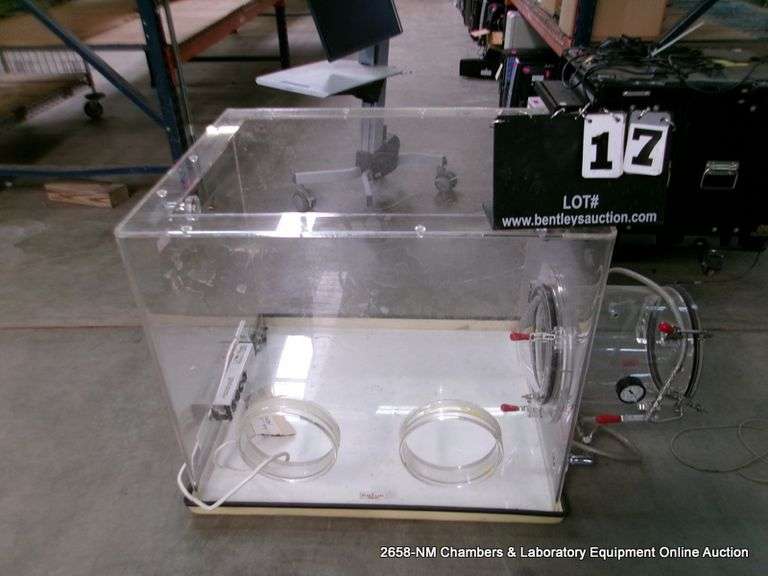 PLAS LABS 830-ABB COMPACT GLOVE BOX