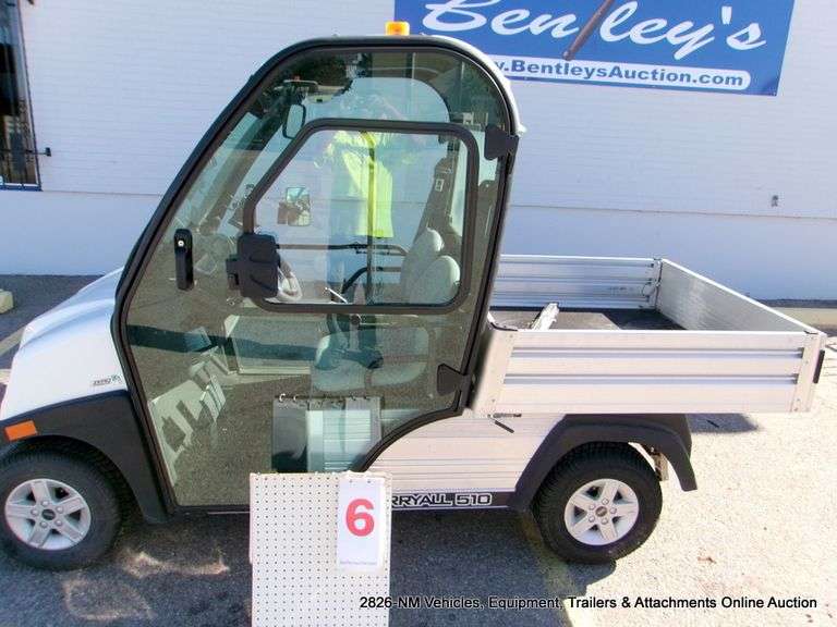 2021  CLUB CAR  CARRYALL 510  GVWR Class A  (LSV) / (NEV)  UNKNOWN MILES/HOURS ~