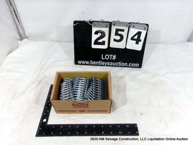 HILTI CARTRIDGES SIMPSON STRONG TIE BOXES