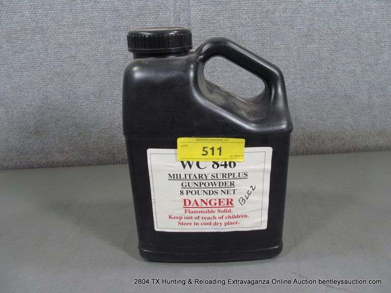 WC MILITARY SURPLUS GUN POWDER - Bentley & Associates, LLC