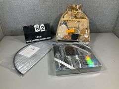 (3): BATH & BEAUTY KIT, GROOMING KIT, STEERING WHEEL HEAT PROTECTOR