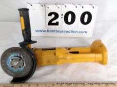 DEWALT DC410 4-1/2" CORDLESS CUT-OFF TOOL