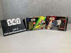 (2): STAR WARS SPEEDER BIKE, DARTH MAUL SITH SPEEDER