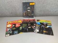 (4): BATMAN LOT DARK KNIGHT RETURNS/3 MAGAZINES FROM #1ST MOVIE