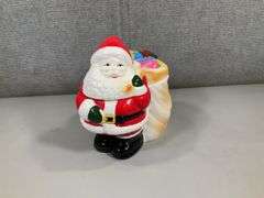 SANTA COOKIE JAR - IN STYROFOAM