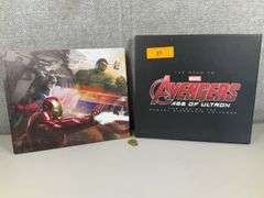(2): AVENGERS AGE OF ULTRON HB W/ SLIPCOVER