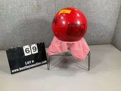 BOWLING BALL NOW KEVIN NASH - RED & BLACK - NEW