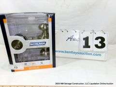 SCHLAGE SECURITY DOOR SET