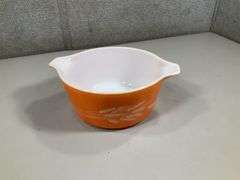 PYREX ORANGE RUST AUTUMN