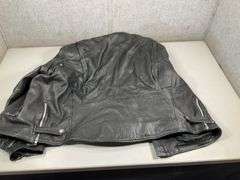 LEATHER BIKE JACKET FMC XXL