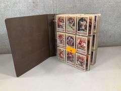 BINDER COMPLETE 90 FLEER FB SET W/ ALL PROS SET