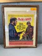 ORIGINAL THEATER POSTER "MEN IN WAR" ROBERT RYAN 1957 #57/97