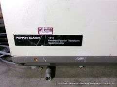 PERKIN ELMER 1710 INFRARED FOURIER TRANSFORM SPECTROMETER