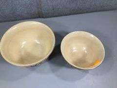 (2): PFALTZGRAFF MIXING BOWLS FOLK ART