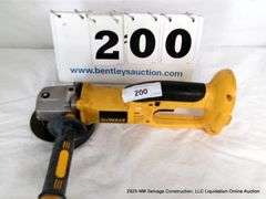 DEWALT DC410 4-1/2" CORDLESS CUT-OFF TOOL