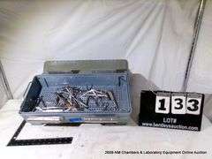 STERIS CASE W/ ASSORTED MEDICAL TOOLS