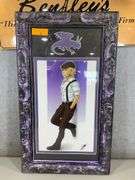 ANIME DRAWING & FRAME & MATTING ORIGINAL "SIGNED"