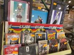 COMIC BOOK/MAGAZINE RACK - 9 SHELVES