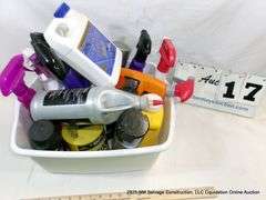 BIN: CLEANING SUPPLIES