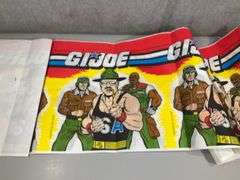 (2): GI JOE BANNER & BOOK - OPERATION OUTER SPACE
