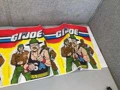 (2): GI JOE BANNER & BOOK - OPERATION OUTER SPACE