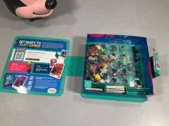 (2): MICKEY MOUSE LUNCHBOX W/ THERMOS, MICRO POPZ MARVE SET