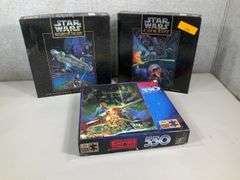 (3): STAR WARS TRILOGY PUZZLE SET - 550 PIECES