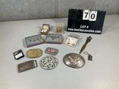 BOX: MISC LETTER OPENER BELT BUCKLES