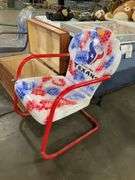 ALL METAL LAWN CHAIR - HOUSTON TEXANS