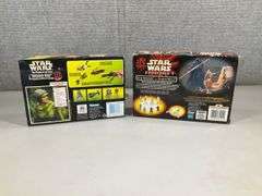 (2): STAR WARS SPEEDER BIKE, DARTH MAUL SITH SPEEDER