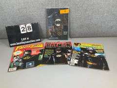 (4): BATMAN LOT DARK KNIGHT RETURNS/3 MAGAZINES FROM #1ST MOVIE