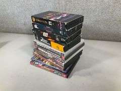 (11): DVD'S & VHS CAR HOT RODS CHASE