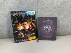 (2): HARRY POTTER HB BOOKS ULTIMATE SPEELBOOK, POSTER BOOK