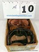 2 LEATHER CONCHOS BELT