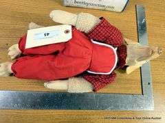 VINTAGE PORCELAIN DOLL: DOG