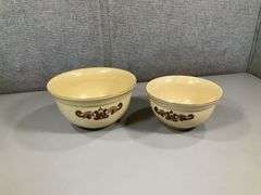 (2): PFALTZGRAFF MIXING BOWLS FOLK ART