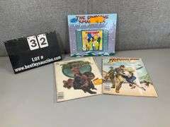 (3): TARZAN OF THE APES - INDIANA JONES MARVEL MAG, SIMPSONS X-MAS HB