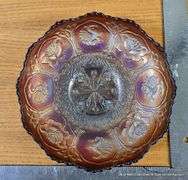 CARNIVAL GLASS DISH