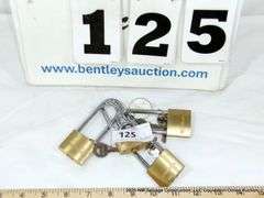(4) BRINKS LOCKS