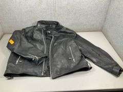 LEATHER BIKE JACKET FMC XXL